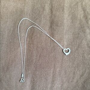 Tiffany & Co. Silver Heart Necklace